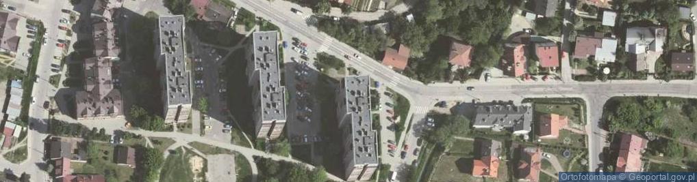 Zdjęcie satelitarne Daniel Guzierowicz Usługi Projektowe