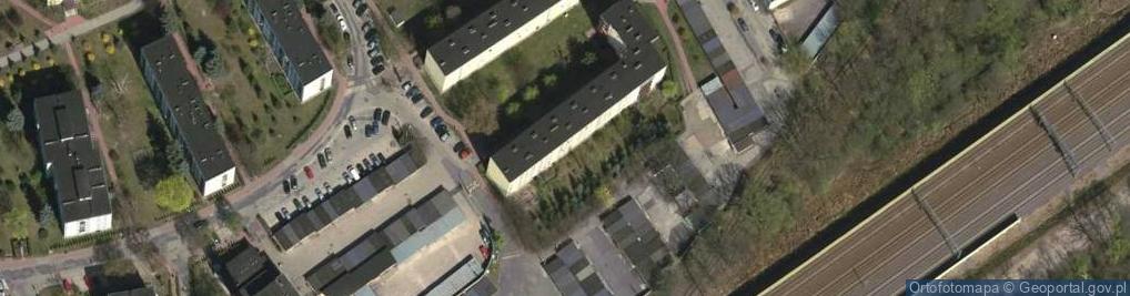 Zdjęcie satelitarne Dariusz Choiński Lux-Bud Usługi Remontowo-Budowlane Dariusz Choiński