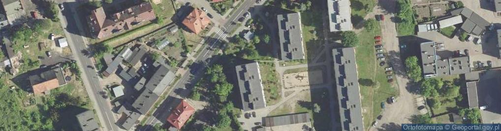 Zdjęcie satelitarne Dariusz Osesek Usługi Remontowo-Budowlane Osbud
