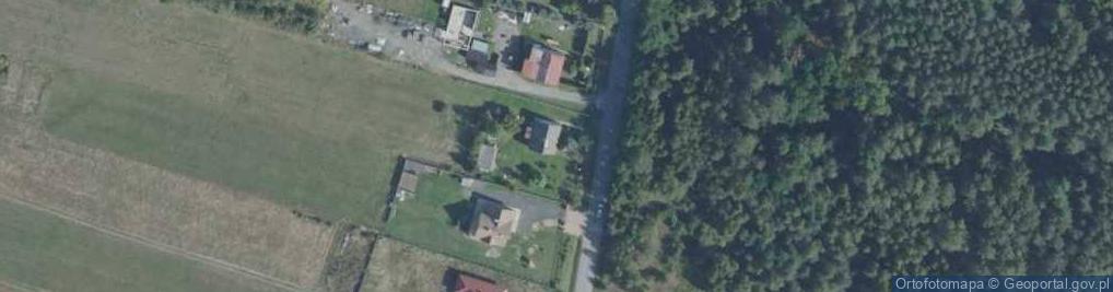 Zdjęcie satelitarne Dariusz Ślęzak Przedsiębiorstwo Handlowo-Usługowe Magnus