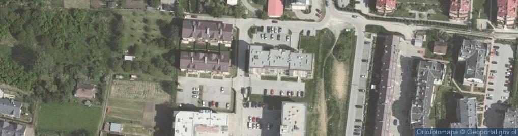 Zdjęcie satelitarne Dawid Święch Konserwacja Zabytków
