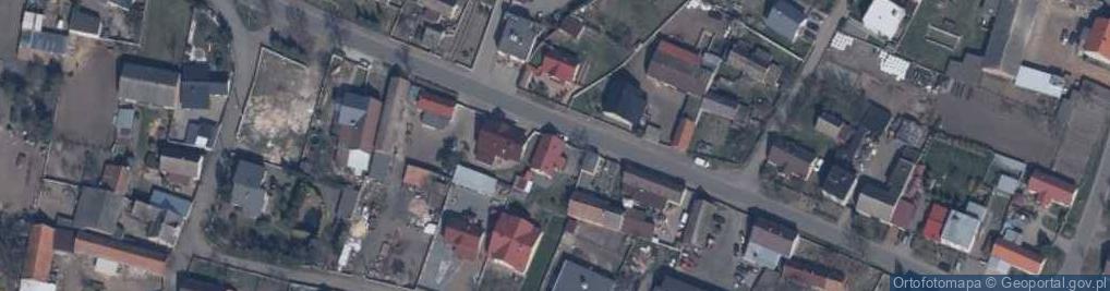 Zdjęcie satelitarne Dębno Polskie