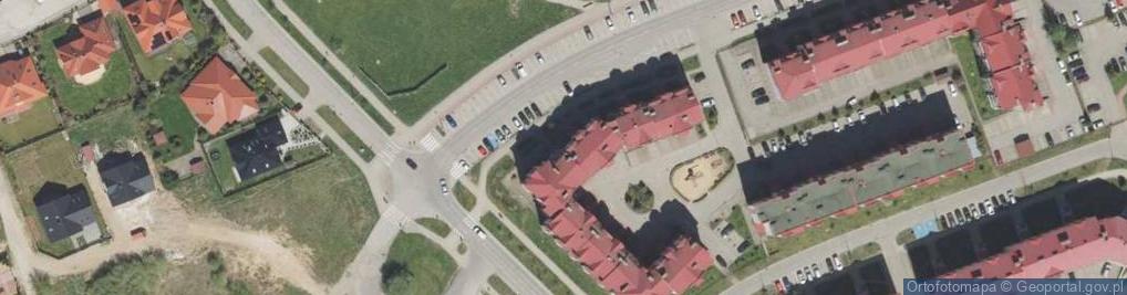 Zdjęcie satelitarne Dom Ełcki