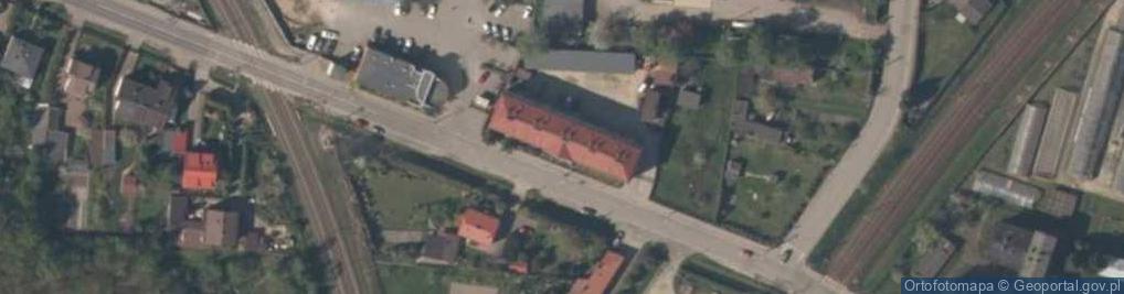 Zdjęcie satelitarne Dom Hutników w Skierniewicach