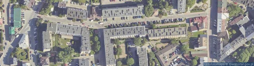 Zdjęcie satelitarne Dom z Wizją Wojciech Sudyka Karol Rak