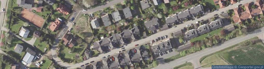 Zdjęcie satelitarne Domańska Joanna Dom Architektura i Urbanistyka, JD House