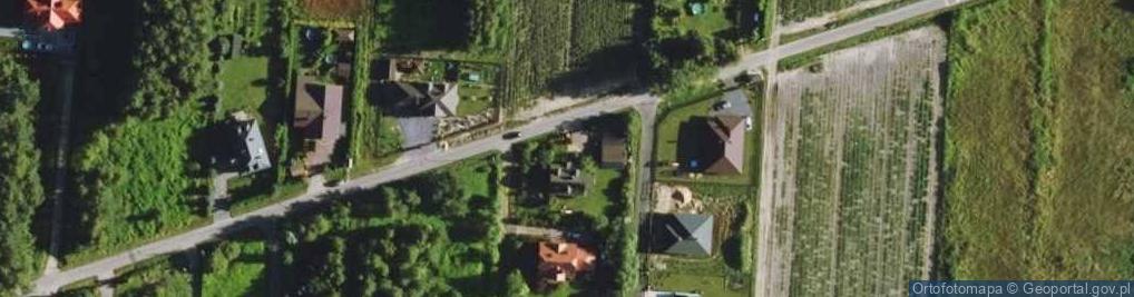 Zdjęcie satelitarne Domek Polski Elżbieta Bocianowska. Projekty domów, realizacje