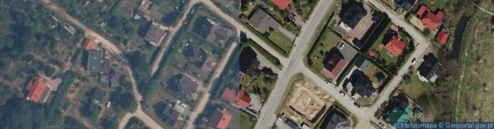 Zdjęcie satelitarne Dominik Usługi DEKarskie Dominik Gafka