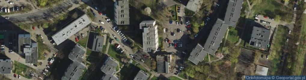 Zdjęcie satelitarne Domki Działkowe
