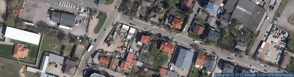 Zdjęcie satelitarne Domus Płużyczka Jerzy Kubiak Jerzy