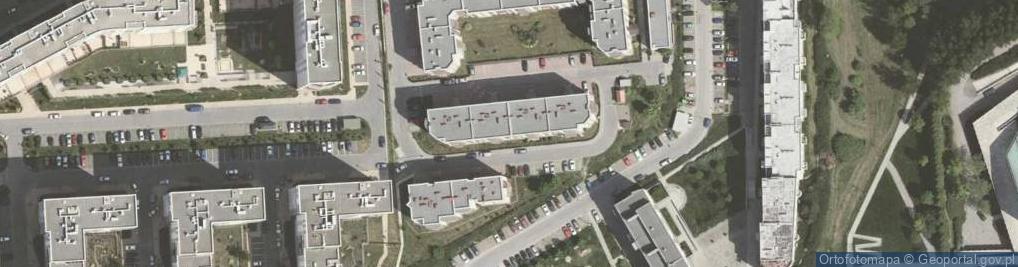 Zdjęcie satelitarne Dorota Górska-Bajon Przedsiębiorstwo Budowlane Domen