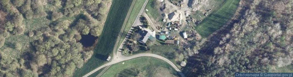Zdjęcie satelitarne Dreścik Michał Usługi Ziemno-Rolnicze