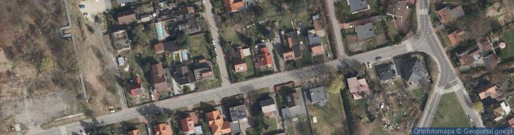 Zdjęcie satelitarne Dymelin Zakład Zduński z H U