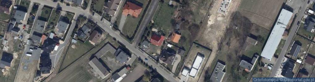 Zdjęcie satelitarne Dziedziczak Hurtownia Pokryć Dachowych i Usługi Budowlano Dekarskie