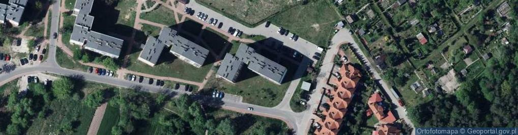 Zdjęcie satelitarne E _ Projekt Usługi Elektryczne Jacek Madej