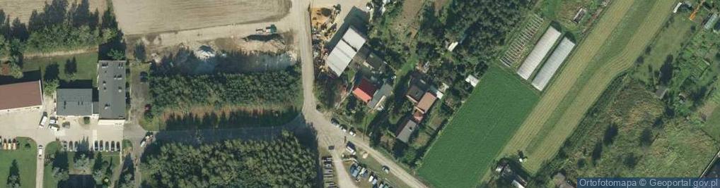Zdjęcie satelitarne Edward Krawczyński Usługi Budowlano-Montażowe, Wod.-Kan.Gaz., C.O., Równanie i Profilowanie Dróg