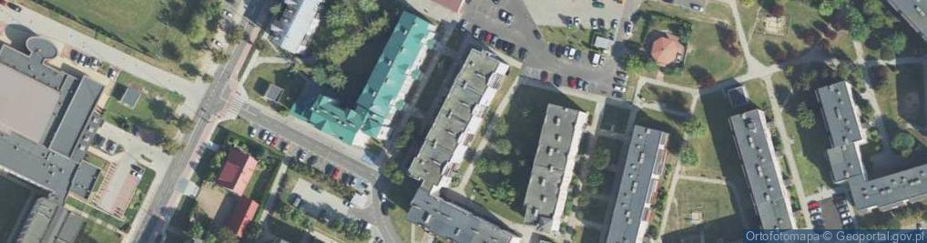 Zdjęcie satelitarne Edward Strugiński, Edward Przedsiębiorstwo Budowlano-Usługowo-Handlowo-Transportowe