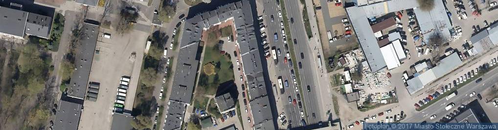 Zdjęcie satelitarne Eko Budmex z Siedzibą w Warszawie