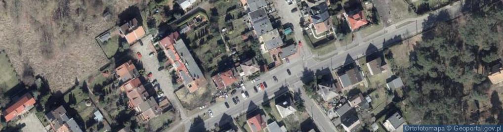 Zdjęcie satelitarne Eko-Dom Okna i Drzwi Szczecin Dąbie