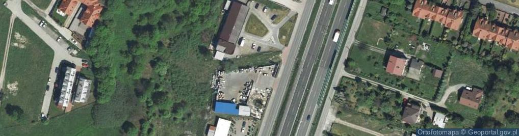 Zdjęcie satelitarne Ekobruk - Kostka brukowa Polbruk, Bruk-Bet, Kostbet