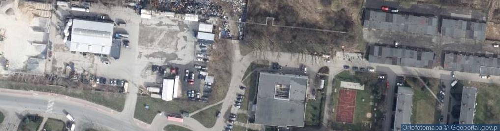 Zdjęcie satelitarne Elektromechanika Urządzeń Dźwigowych Stefan Toma
