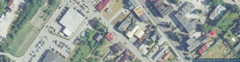 Zdjęcie satelitarne Elmont Firna Usługowo Handlowa