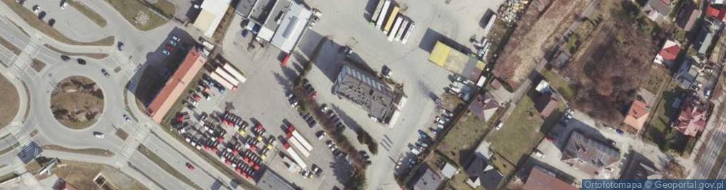 Zdjęcie satelitarne Erbud Przedsiębiorstwo Remontowo Budowlane i Usługowo Handlowe w Rzeszowie