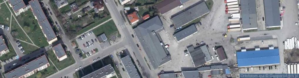 Zdjęcie satelitarne Etap Usługi Handel