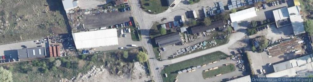 Zdjęcie satelitarne Eugeniusz Kuzak Przedsiębiorstwo Wielobranżowe Reko