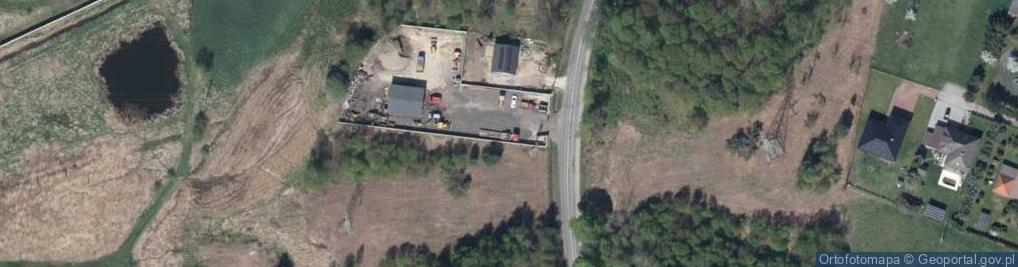 Zdjęcie satelitarne F H U Margor Szłapak G M J Szłapak Grzegorz Szłapak Marek