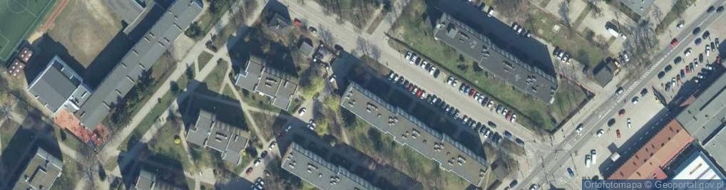 Zdjęcie satelitarne Firma Bud Rem w Łukowie