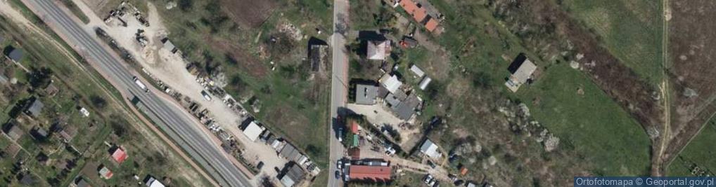 Zdjęcie satelitarne Firma budowlano-usługowa PRESTIGE Płock