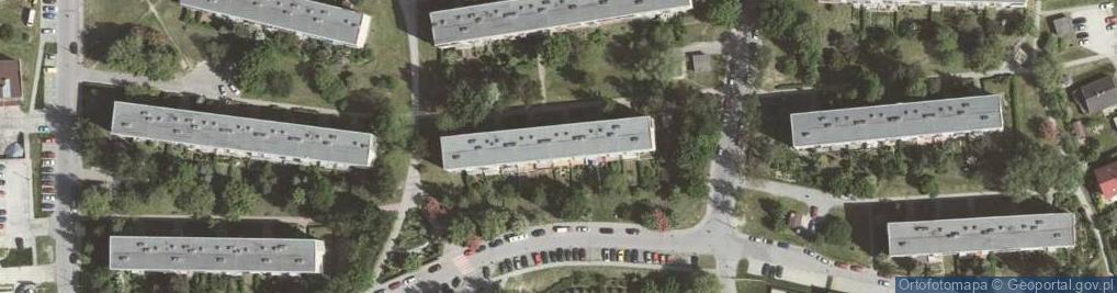 Zdjęcie satelitarne Firma Handlowo Usługowa Krak Term