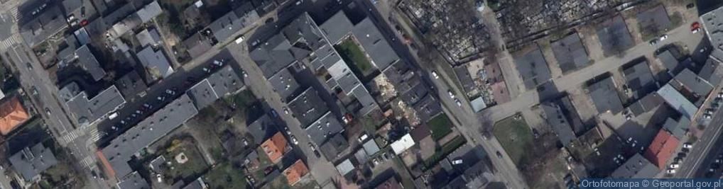 Zdjęcie satelitarne Firma Handlowo Usługowa Mat Bud