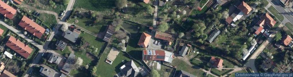 Zdjęcie satelitarne Firma Handlowo-Usługowo-Produkcyjna Dach-Bud Piotr Kozanko