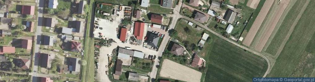 Zdjęcie satelitarne Firma Produkcyjno-Handlowo- Usługowa , Elektroserwis '''' Trawiń