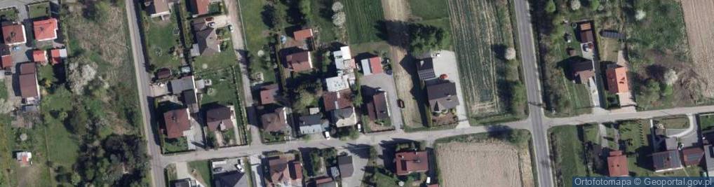 Zdjęcie satelitarne Firma Strzałka Projektant i Wykonawca Drewnianych Schodów - Bogdan Strzałka