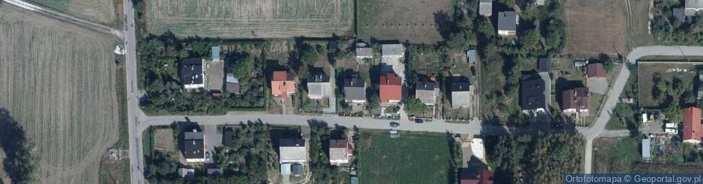 Zdjęcie satelitarne Firma Usługowa Usługi Koparko-Ładowarką Marlena Zarzeczna
