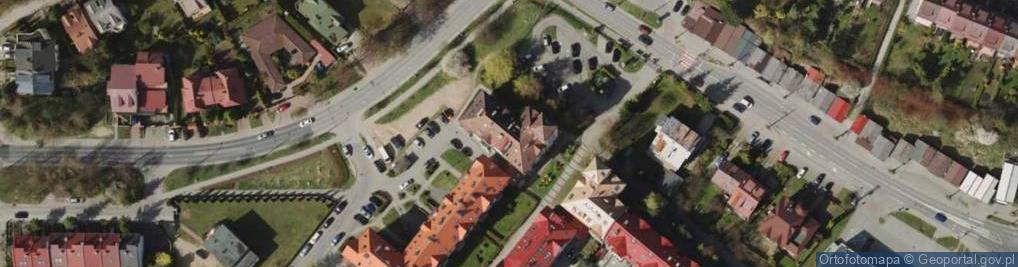 Zdjęcie satelitarne Firma Usługowo Budowlana Poręba