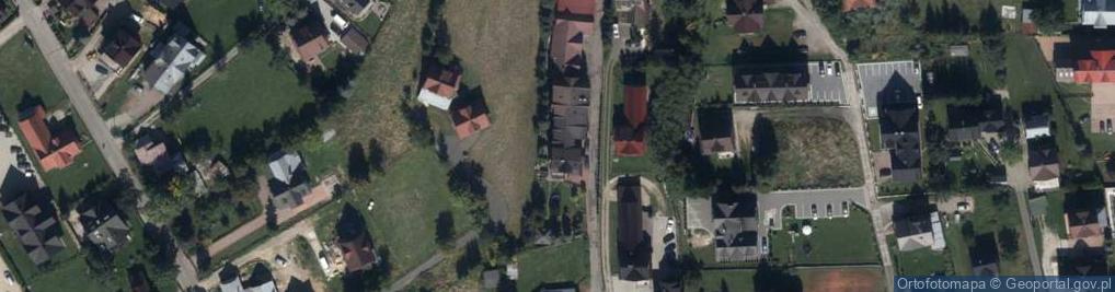 Zdjęcie satelitarne Firma Usługowo Budowlana - Wynajem Pokoi Obrochta Józef