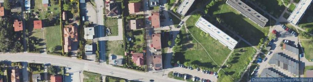 Zdjęcie satelitarne Firma Usługowo-Dewelopersko-Handlowa Dom Krzysztof Wiktorowicz