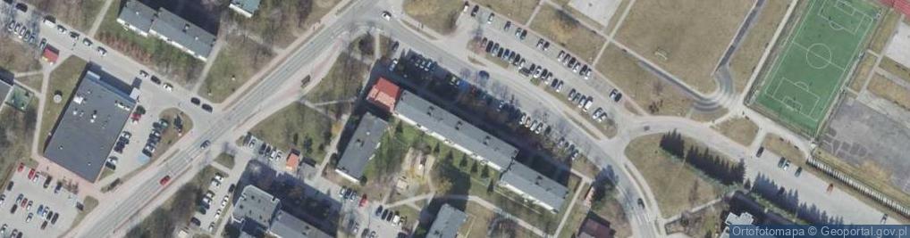 Zdjęcie satelitarne Firma Usługowo-Handlowa Budmax Zachariasz Piotr