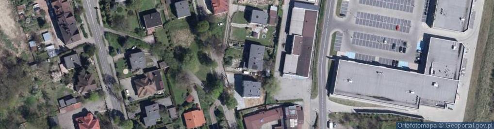 Zdjęcie satelitarne Firma Usługowo Handlowa Krzychbud Usługi Remontowo Budowlane