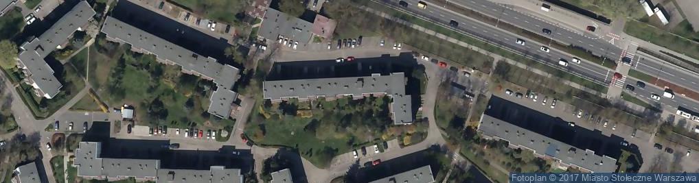 Zdjęcie satelitarne Firma Usługowo Handlowa Trend Szczepaski Białobłocki