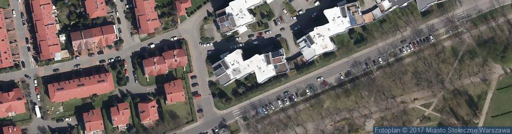 Zdjęcie satelitarne Flory 3 Rezydencje w Likwidacji