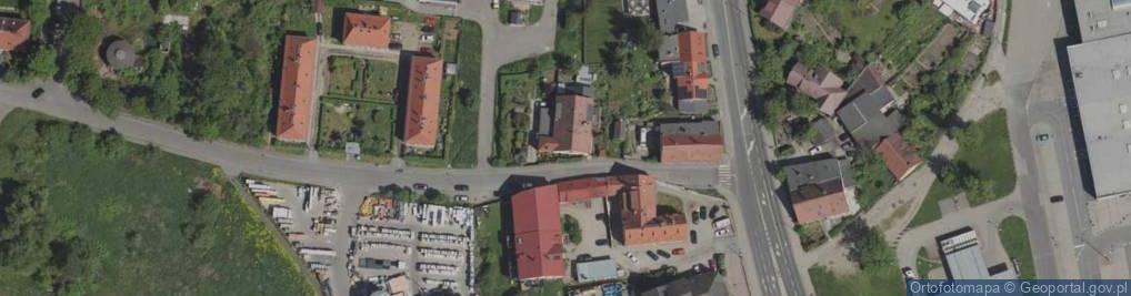 Zdjęcie satelitarne Giziński Szymon Przedsiębiorstwo Usługowo-Handlowe Agnes