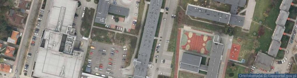 Zdjęcie satelitarne Gliwicki Zakład Usług Górniczych