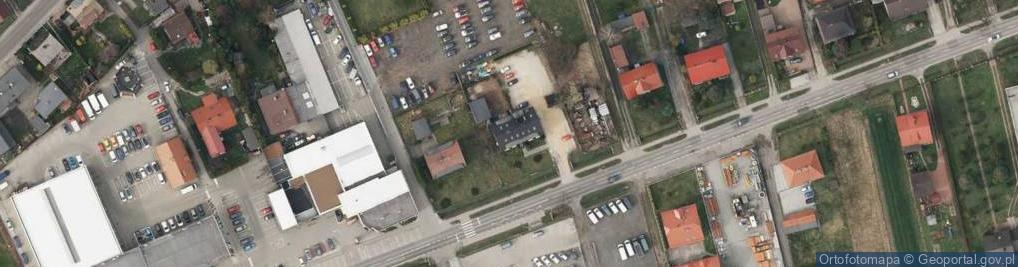 Zdjęcie satelitarne Gliwickie Przedsiębiorstwo Robót Telekomunikacyjnych i Inżynieryjno Budowlanych Śląsk Tel
