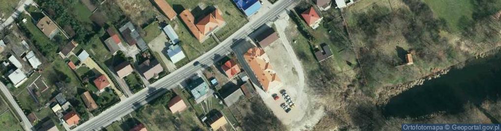 Zdjęcie satelitarne Gminna Spółka Wodna w Radłowie z S w Zabawie