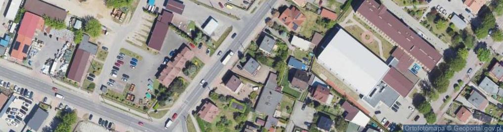 Zdjęcie satelitarne Górniak Piotr Mirosław Biuro Projektów i Inwestycji Probud